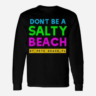 St Pete Beach, Florida Salty Beach Unisex Long Sleeve | Crazezy DE