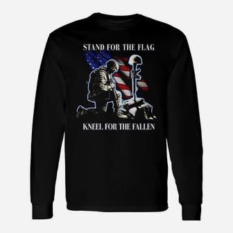 Stand For The Flag Unisex Long Sleeve | Crazezy UK