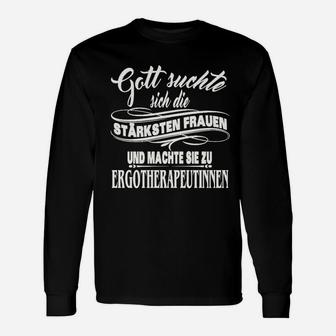 Starke Frau Ergotherapeutin Langarmshirts - Seseable