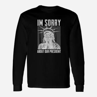 Statue Of Liberty We Are All Imigrants As Americans Unisex Long Sleeve | Crazezy DE