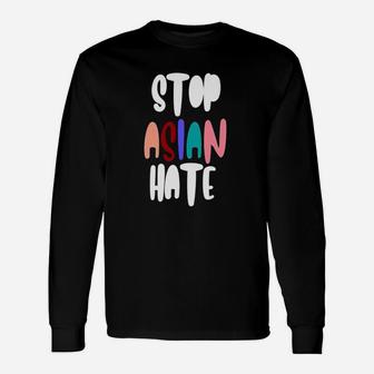 Stop Asian Hate Unisex Long Sleeve | Crazezy