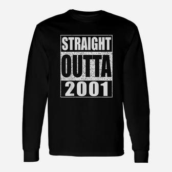 Straight Outta 2001 20Th Birthday Unisex Long Sleeve | Crazezy