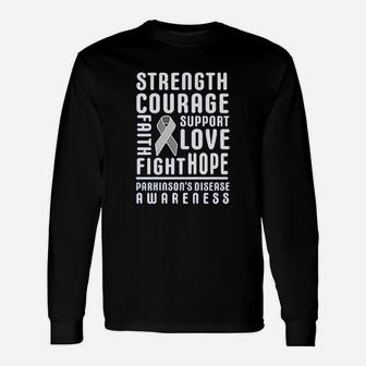Strength Courage And Support Unisex Long Sleeve | Crazezy CA