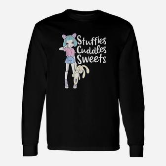 Stuffies Cuddles Sweets Unisex Long Sleeve | Crazezy DE