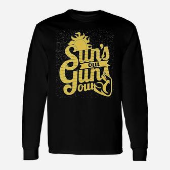 Suns Out Summer Unisex Long Sleeve | Crazezy CA