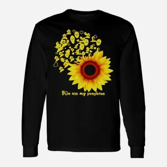 You Are My Sunshine Long Sleeve T-Shirt - Monsterry