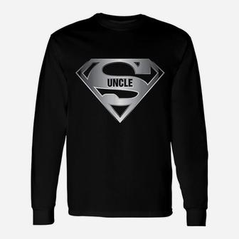Super Uncle Long Sleeve T-Shirt - Thegiftio UK