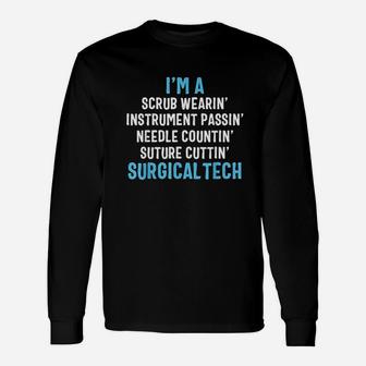 Surgical Tech Technologist Cute Unisex Long Sleeve | Crazezy CA