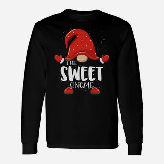 Sweet Gnome Matching Family Group Christmas Pajama Unisex Long Sleeve | Crazezy