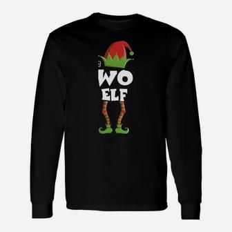 Swol Elf Xmas Pajama Family Matching Christmas Group Gift Sweatshirt Unisex Long Sleeve | Crazezy DE