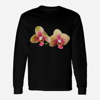 T-Shirt For You With A Beautiful Orchid Flower Unisex Long Sleeve | Crazezy DE