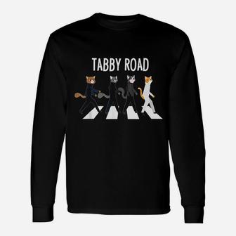 Tabby Road Cats Unisex Long Sleeve | Crazezy DE