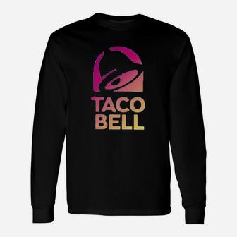 Taco Bell Modern Gradient Long Sleeve T-Shirt - Thegiftio UK