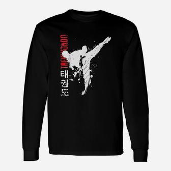 Taekwondo Martial Arts Long Sleeve T-Shirt - Thegiftio UK