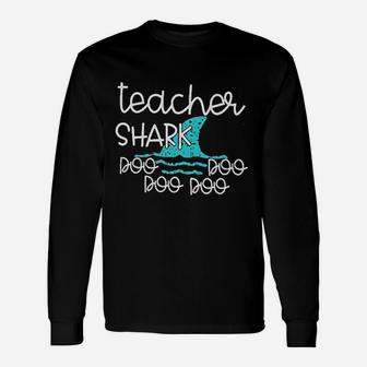 Teacher Shark Unisex Long Sleeve | Crazezy DE