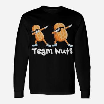 Team Nuts Funny Gender Reveal Family Unisex Long Sleeve | Crazezy
