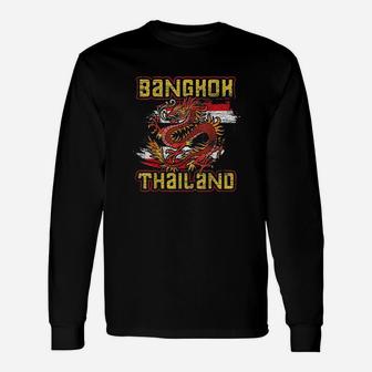 Thailand Bangkok Dragon Unisex Long Sleeve | Crazezy