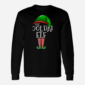 The Cool Dad Elf Family Matching Group Christmas Gift Daddy Unisex Long Sleeve | Crazezy CA