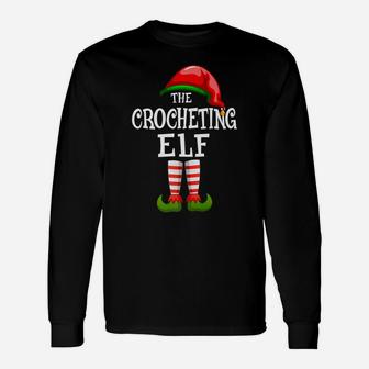 The Crocheting Elf Family Matching Xmas Group Gifts Pajama Unisex Long Sleeve | Crazezy CA