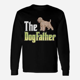 The Dogfather Soft Coated Wheaten Terrier Funny Dog Owner Unisex Long Sleeve | Crazezy CA