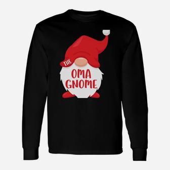 The Oma Gnome Matching Christmas Costume Shirt Sweatshirt Unisex Long Sleeve | Crazezy CA