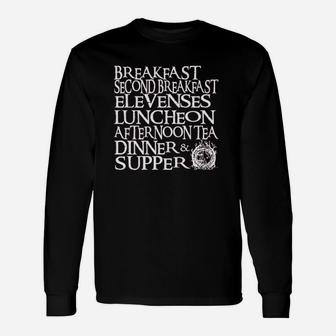 The Seven Daily Meals Unisex Long Sleeve | Crazezy AU