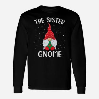 The Sister Gnome Matching Family Pajama Funny Christmas Unisex Long Sleeve | Crazezy UK