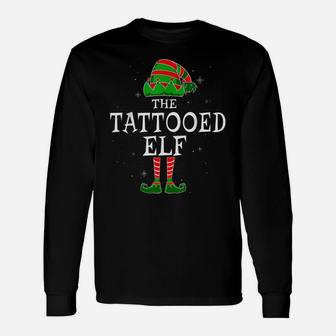 The Tattooed Elf Group Matching Family Christmas Funny Unisex Long Sleeve | Crazezy AU