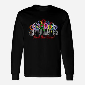 They All Matter Ribbons Unisex Long Sleeve | Crazezy UK