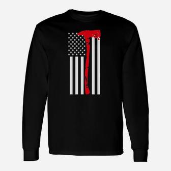 Thin Red Line Unisex Long Sleeve | Crazezy