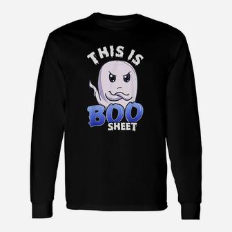 This Is Boo Sheet Unisex Long Sleeve | Crazezy UK