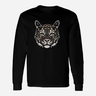 Tiger Animal Lover Gift Unisex Long Sleeve | Crazezy