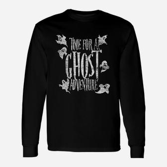 Time For A Ghost Adventure Ghost Unisex Long Sleeve | Crazezy UK