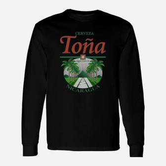 Toña Cerveza Tona Beer Long Sleeve T-Shirt - Thegiftio