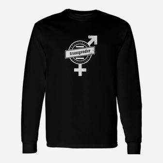 Transgender Gender Equality Pride Long Sleeve T-Shirt - Monsterry DE