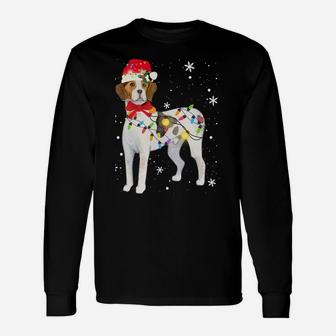 Treeing Walker Coonhound Dog Christmas Xmas Mom Dad Gifts Sweatshirt Unisex Long Sleeve | Crazezy
