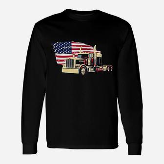 Trucks Truck Driver Unisex Long Sleeve | Crazezy AU