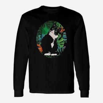 Tuxedo Cat Unisex Long Sleeve | Crazezy CA