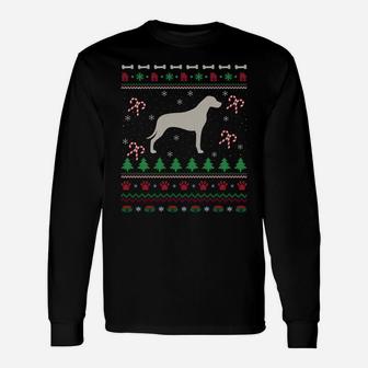 Ugly Rhodesian Ridgeback Gift Rhodesian Ridgeback Christmas Sweatshirt Unisex Long Sleeve | Crazezy