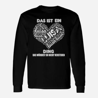 Ultras Ding Schwarzes Langarmshirts, Exklusives Design für Fans - Seseable