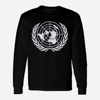 United Nations Flag United Nations Unisex Long Sleeve | Crazezy AU