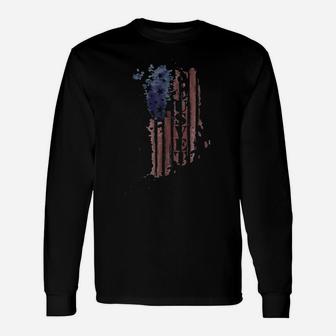 Usa Veteran | Veterans Day Tee | American Flag Unisex Long Sleeve | Crazezy