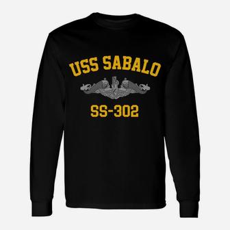 Uss Sabalo Ss-302 Submarine Sweatshirt Unisex Long Sleeve | Crazezy