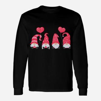 Valentine's Day Shirt Gnome Love Funny Gifts Unisex Long Sleeve | Crazezy AU