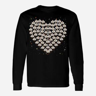 Valentine's Duck Lover Long Sleeve T-Shirt - Monsterry