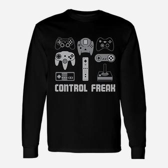 Video Game Control Freak Gaming Unisex Long Sleeve | Crazezy CA