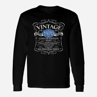 Vintage 1970 51St Birthday Unisex Long Sleeve | Crazezy