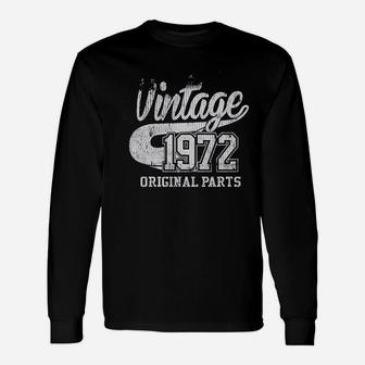 Vintage 1972 Original Parts Unisex Long Sleeve | Crazezy