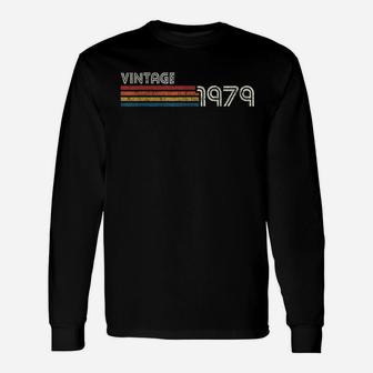 Vintage 1979 41St Birthday Unisex Long Sleeve | Crazezy