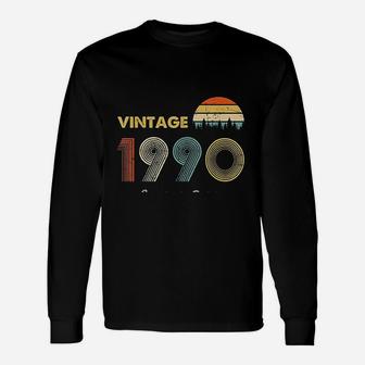 Vintage 1990 Unisex Long Sleeve | Crazezy